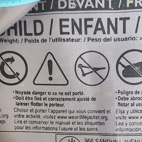 Shark Themed Kids Floatation Device - Picture 10 of 13